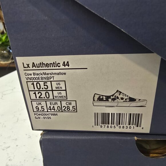 Vans Premium Cow Authentic Authentic 44 Unisex Fashion Shoes VN000EBNBPT1 10.5 - Picture 10 of 14